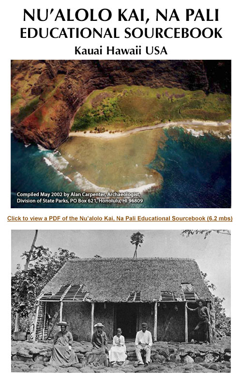 Nualolo Kai, Na Pali Educational Sourcebook
